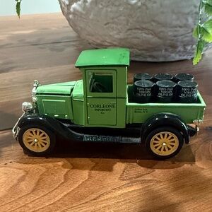 1928 Green Chevy Pickup
Corleone Importing Olive Oil
1/32 Diecast Truck
